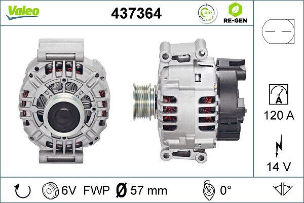 Generator VALEO 437364