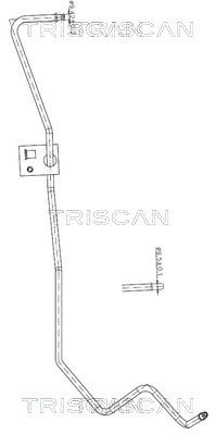Hydraulikschlauch Lenkung TRISCAN 8516 16041