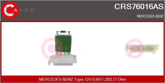 Widerstand Innenraumgebläse Casco CRS76016AS