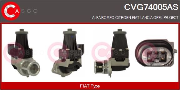 AGR-Ventil Casco CVG74005AS