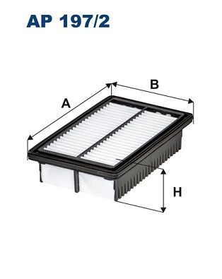 Luftfilter FILTRON ap 197/2