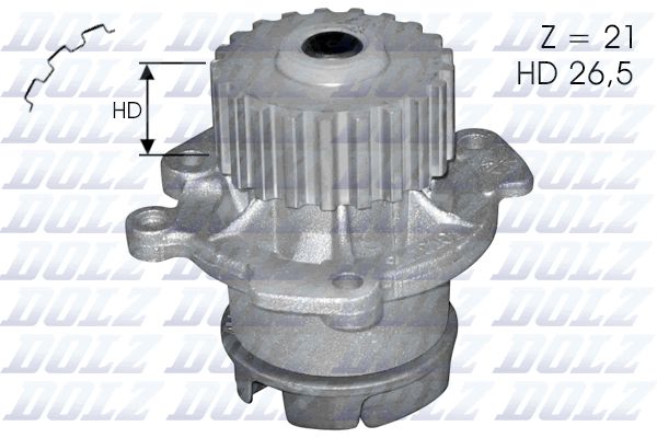 Wasserpumpe, Motorkühlung DOLZ l123