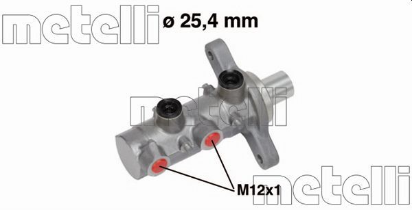 Hauptbremszylinder METELLI 05-0727