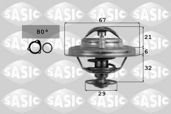 Thermostat, Kühlmittel SASIC 9000087