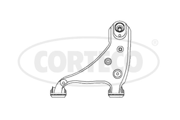 Lenker, Radaufhängung CORTECO 49397454