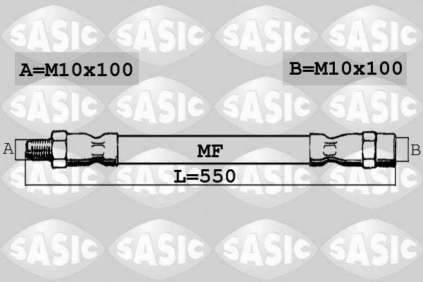Bremsschlauch SASIC 6606147