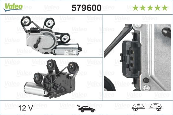 Wischermotor VALEO 579600