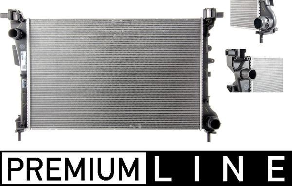 Kühler, Motorkühlung MAHLE CR1661000P