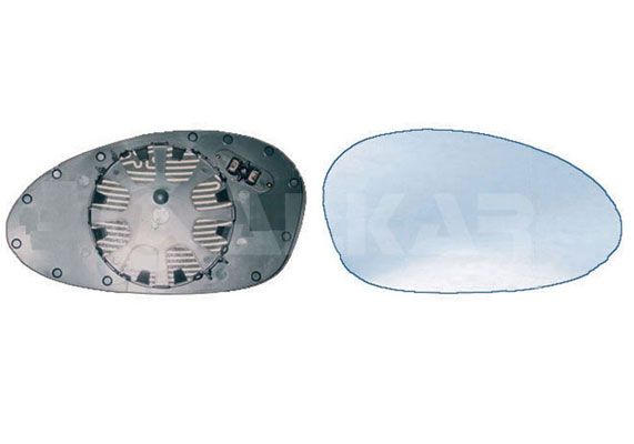Spiegelglas Außenspiegel ALKAR 6413843