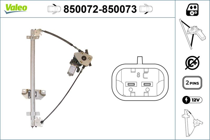 Fensterheber VALEO 850072