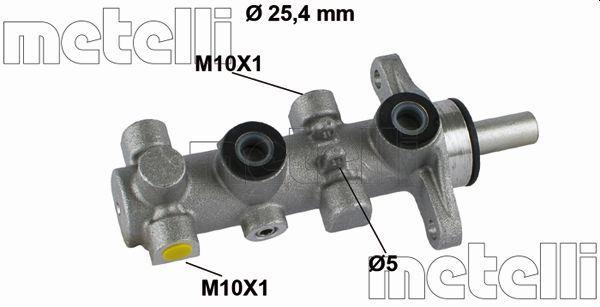 Hauptbremszylinder METELLI 05-0803