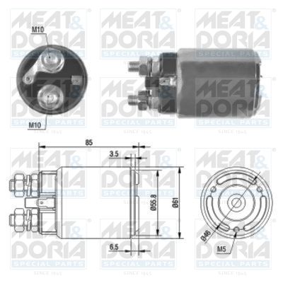 Magnetschalter, Starter MEAT & DORIA 46120