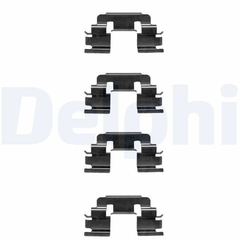 Zubehörsatz, Scheibenbremsbelag DELPHI LX0381