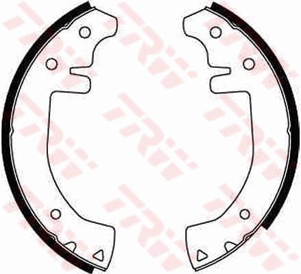 Bremsbackensatz TRW GS8018