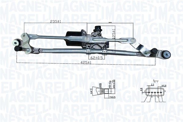 Scheibenreinigungsanlage MAGNETI MARELLI 064376100010