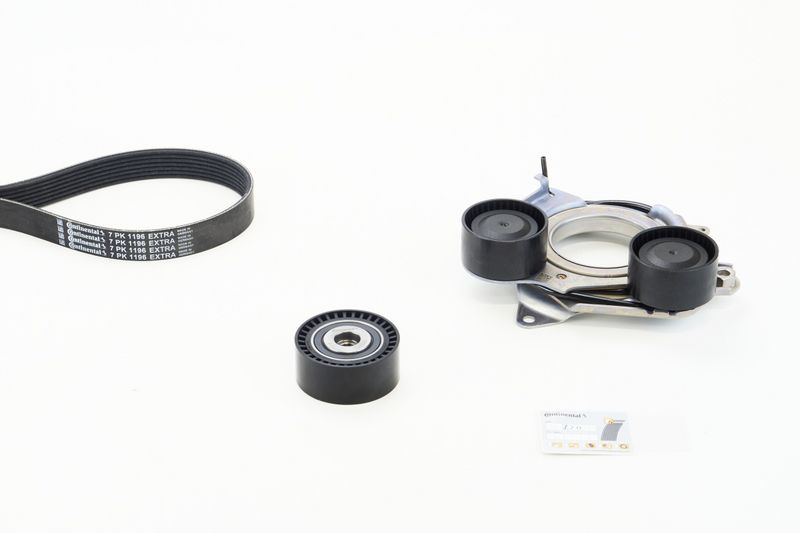 Keilrippenriemensatz CONTINENTAL CTAM 7PK1196 EXTRA K2