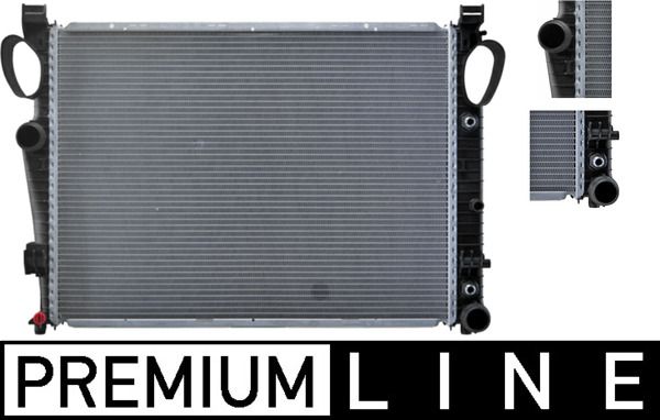 Kühler, Motorkühlung MAHLE cr 302 000p