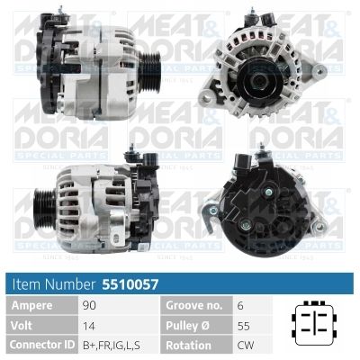 Generator MEAT & DORIA 5510057