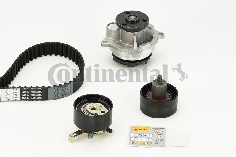 Wasserpumpe + Zahnriemensatz CONTINENTAL CTAM CT978WP1