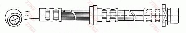 Bremsschlauch TRW PHD408