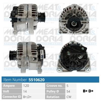 Generator MEAT & DORIA 5510620