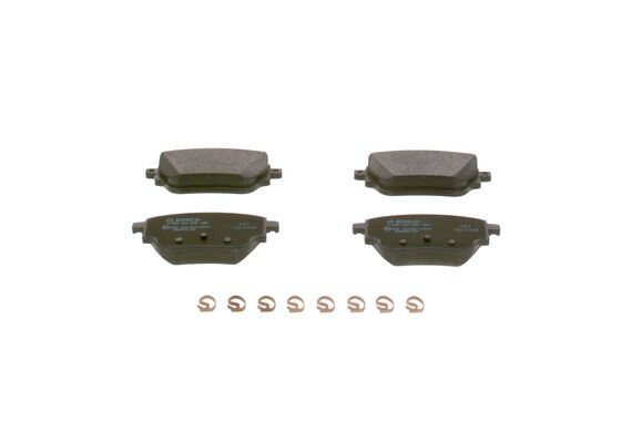 Bremsbelagsatz, Scheibenbremse BOSCH 0986424889