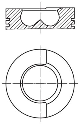 Kolben MAHLE 0082900