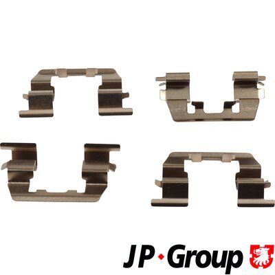 Zubehörsatz Scheibenbremsbelag JP GROUP 3564003410
