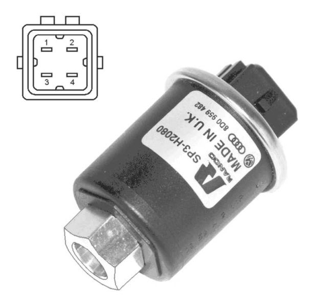 Druckschalter, Klimaanlage NRF 38938