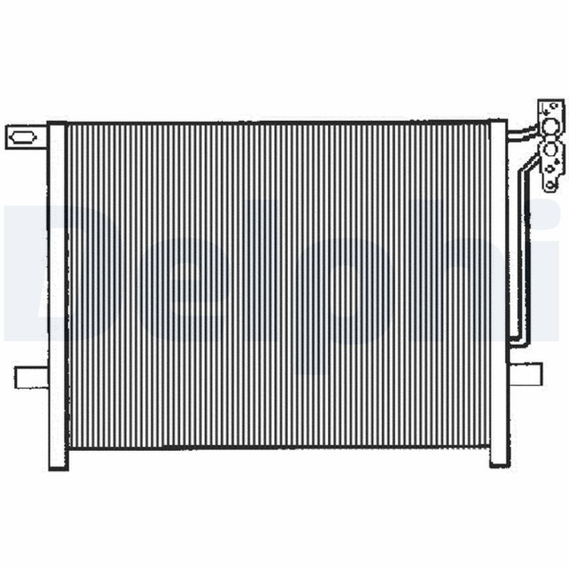 Kondensator, Klimaanlage DELPHI TSP0225118