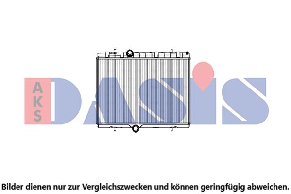 Kühler, Motorkühlung AKS DASIS 060085N
