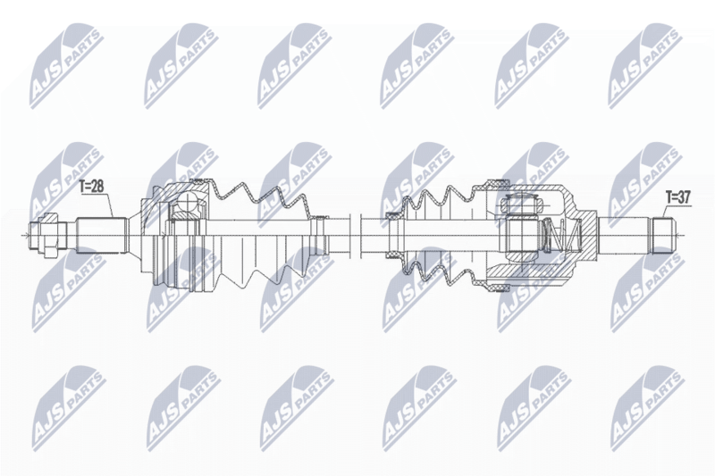 Antriebswelle NTY NPW-CT-089