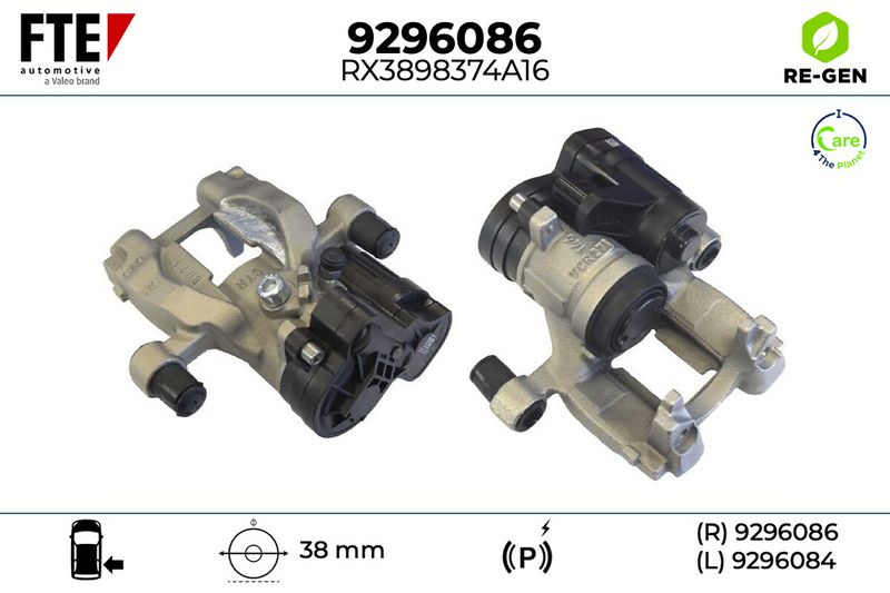Bremssattel FTE 9296086
