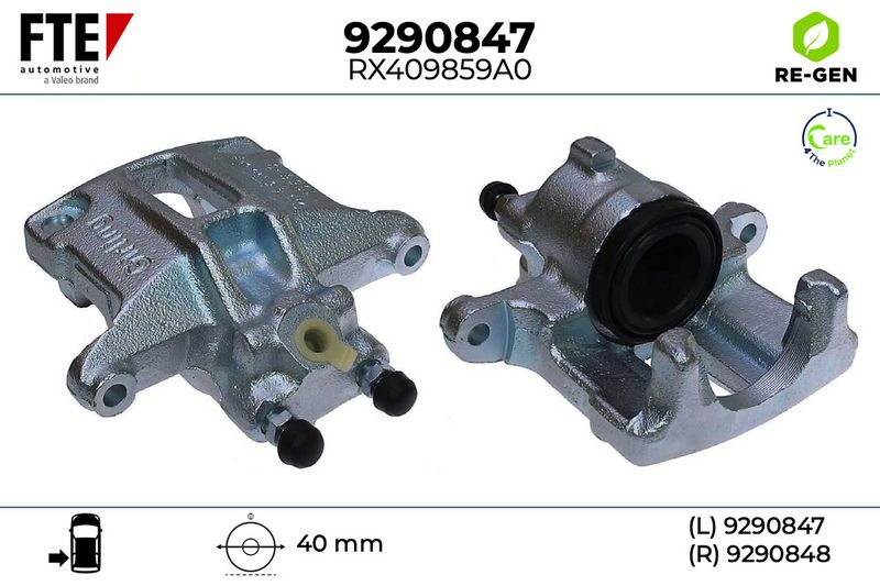 Bremssattel FTE 9290847