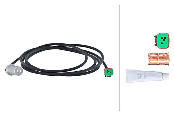 Raddrehzahlsensor ABS-Sensor HELLA 6PU 230 048-451