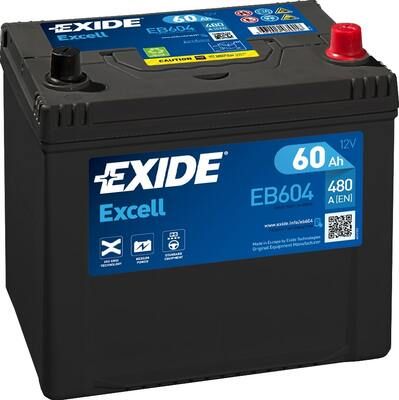 Starterbatterie EXIDE EB604