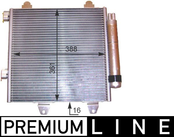Kondensator, Klimaanlage MAHLE AC459000P