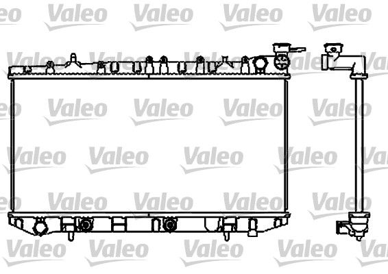 Kühler, Motorkühlung VALEO 731662