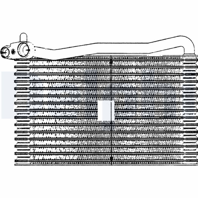 Verdampfer, Klimaanlage DELPHI TSP0525007