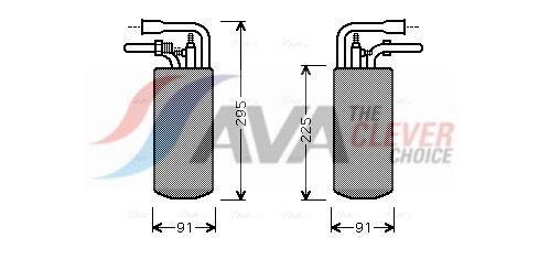 Trockner, Klimaanlage AVA QUALITY COOLING FDD384
