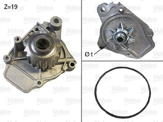 Wasserpumpe VALEO 506045