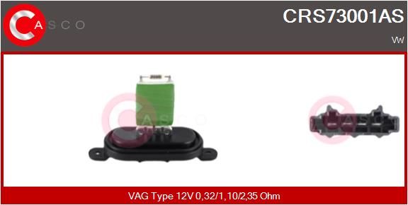 Widerstand Innenraumgebläse Casco CRS73001AS