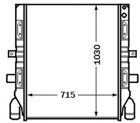 Kühler, Motorkühlung MAHLE CR759000S
