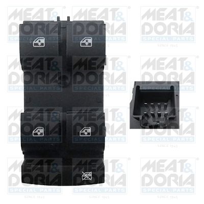 Schalter, Fensterheber MEAT & DORIA 26395