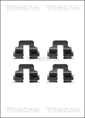 Zubehörsatz Scheibenbremsbelag TRISCAN 8105 231586