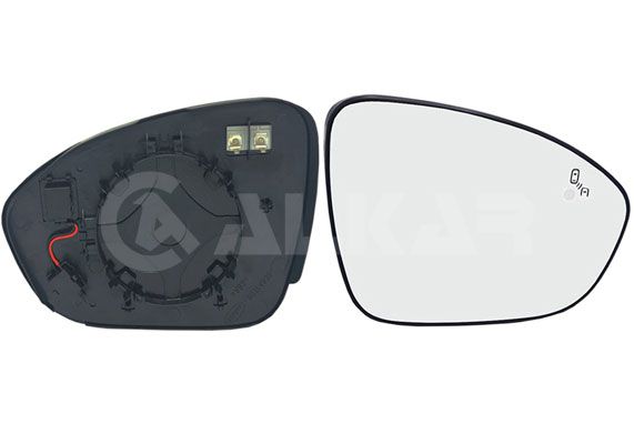 Spiegelglas, Außenspiegel ALKAR 6436207