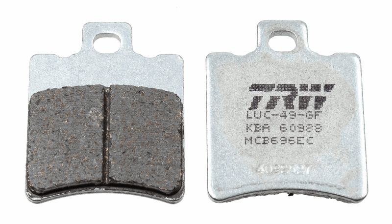 Bremsbelagsatz, Scheibenbremse TRW MCB696EC