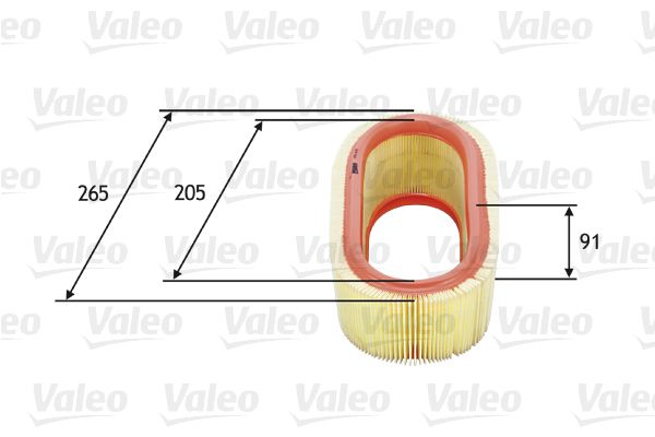 Luftfilter VALEO 585647