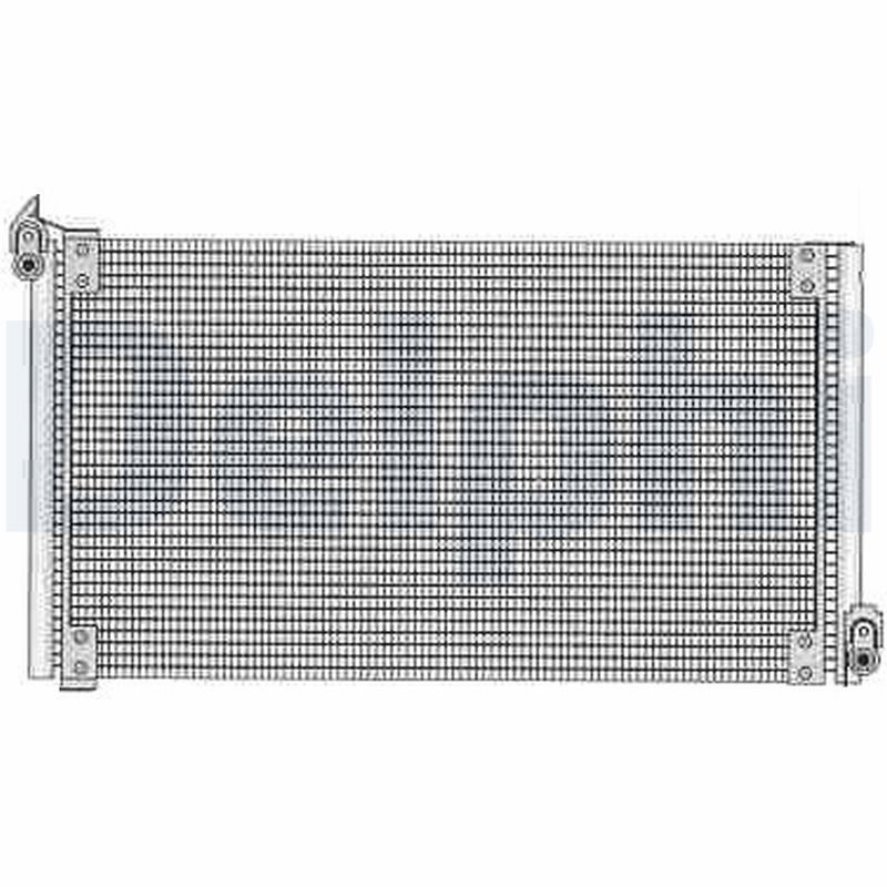 Kondensator, Klimaanlage DELPHI TSP0225259