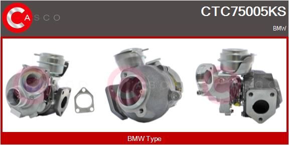 Turbolader Casco CTC75005KS